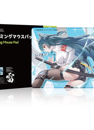 TALONGAMES マウスパッド ゲーミングマウスパッド eSports マウスパッド 490x420x4mm 330x260x4mm 布製 クロス 防水性 アニメ 滑り止め機能 ゴムベース エッジ周辺強化 Lサイズ Mサイズ 雷シリーズ KAMINARI カミナリ 【 日本正規代理店保証品 】