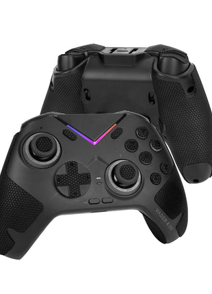 TALONGAMES FLYDIGI VADER 4 PRO / VADER 3 PRO コントローラー用 コントローラーグリップ Grip tape グリップ力強化 吸汗力強 アンチスリップテープ グリップ テープ アクションボタン図形提示付き 滑り止め カット済 1セット入り ブラック レッド