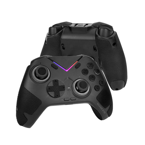 TALONGAMES FLYDIGI VADER 4 PRO / VADER 3 PRO コントローラー用 コントローラーグリップ Grip tape グリップ力強化 吸汗力強 アンチスリップテープ グリップ テープ アクションボタン図形提示付き 滑り止め カット済 1セット入り ブラック レッド