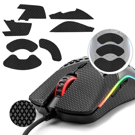 【送料無料】TALONGAMES マウスグリップ テープ Mouse Grip Tape Glorious Model O 用 極薄 0.5mm 優れる吸水性 アンチスリップ テープ ゲーミングマウス用 滑り止めグリップテープ カット済【 日本正規代理店保証品 】 (TF15)