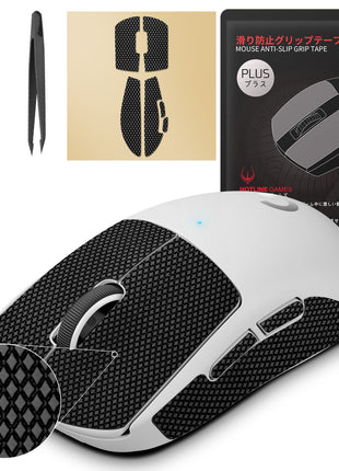 Hotline Games 2.0 PLUS Mouse Grip Tape マウスグリップ テープ Logicool G PRO X Superlight アンチスリップテープ マウス ゲーミングマウス 用 滑り止めグリップテープ カット済 【日本正規代理店保証品】