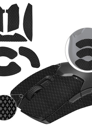【送料無料】TALONGAMES マウスグリップ テープ Mouse Grip Tape Razer Viper V2 pro 用 極薄 0.5mm 優れる吸水性 アンチスリップ テープ ゲーミングマウス用 滑り止めグリップテープ カット済【 日本正規代理店保証品 】 (TF31)