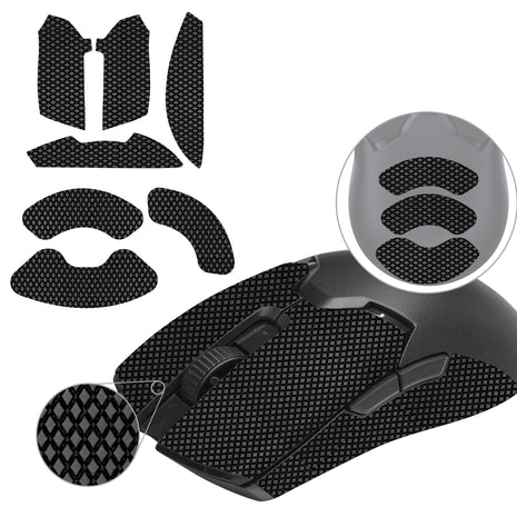 【送料無料】TALONGAMES マウスグリップ テープ Mouse Grip Tape Razer Viper V2 pro 用 極薄 0.5mm 優れる吸水性 アンチスリップ テープ ゲーミングマウス用 滑り止めグリップテープ カット済【 日本正規代理店保証品 】 (TF31)