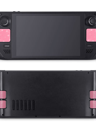 【 トラックパッド保護 ＆ 手触りUP 】 TALONGAMES Steam Deck OLED/Steam Deck 用 トラックパッドプロテクター トラックパッドアクセサリーキット タッチパッドステッカー 背面ボタン用シリコンステッカー 保護カバースキン 触覚フィードバック付き スチームデッキ 対応