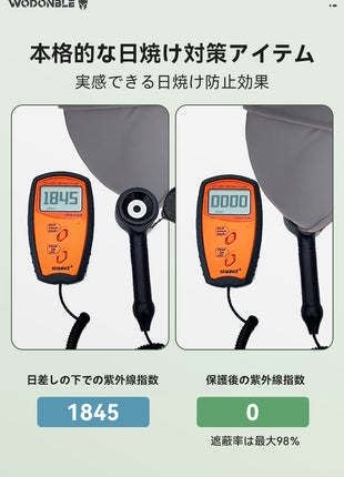 【 UPF50+・日焼け対策 】サンバイザー付き フェイスカバー 帽子 レディース 日除け帽子 マスク 一体型 UVカット 帽子 紫外線 対策 通気性 洗える 自転車 農作業 アウトドア 夏用 旅行