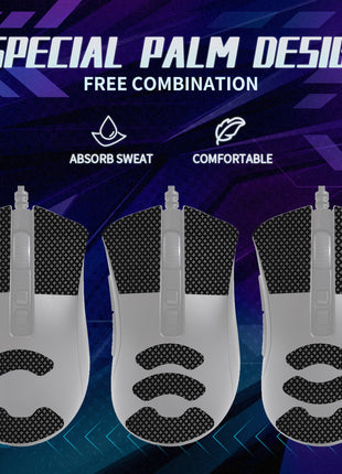 【送料無料】TALONGAMES マウスグリップ テープ Mouse Grip Tape Razer DeathAdder V2 / DeathAdder V2 Pro 用 極薄 0.5mm 優れる吸水性 アンチスリップ テープ ゲーミングマウス用 滑り止めグリップテープ カット済【 日本正規代理店保証品 】 (TF27)
