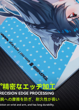 TALONGAMES マウスパッド ゲーミングマウスパッド eSports マウスパッド 490x420x4mm 330x260x4mm 布製 クロス 防水性 アニメ 滑り止め機能 ゴムベース エッジ周辺強化 Lサイズ Mサイズ 雷シリーズ KAMINARI カミナリ 【 日本正規代理店保証品 】