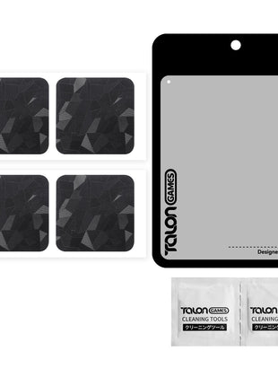 【 トラックパッド保護 ＆ 手触りUP 】 TALONGAMES Steam Deck OLED/Steam Deck 用 トラックパッドプロテクター トラックパッドアクセサリーキット タッチパッドステッカー 背面ボタン用シリコンステッカー 保護カバースキン 触覚フィードバック付き スチームデッキ 対応