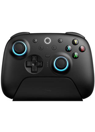 【2.4Gドングル付!】 8BitDo Ultimate 2 ワイヤレス コントローラー Windows & Android 用 TMR ジョイスティック付きゲーム コントローラー 切り替え可能なホール効果/触覚トリガー RGB ファイヤー リング 8 スピード ワイヤレス テクノロジー