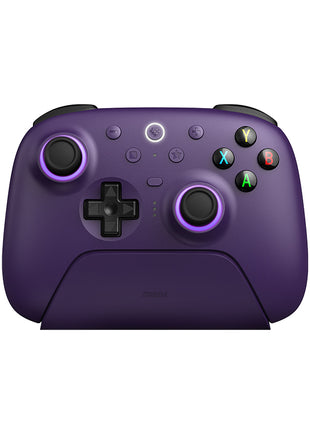 【2.4Gドングル付!】 8BitDo Ultimate 2 ワイヤレス コントローラー Windows & Android 用 TMR ジョイスティック付きゲーム コントローラー 切り替え可能なホール効果/触覚トリガー RGB ファイヤー リング 8 スピード ワイヤレス テクノロジー
