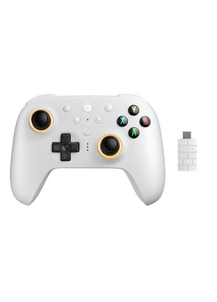 【2.4Gドングル付!】 8BitDo Ultimate 2 ワイヤレス コントローラー Windows & Android 用 TMR ジョイスティック付きゲーム コントローラー 切り替え可能なホール効果/触覚トリガー RGB ファイヤー リング 8 スピード ワイヤレス テクノロジー