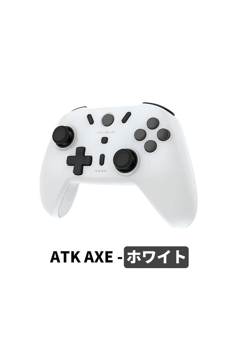 ATK AXE シリーズ コントローラー Nintendo Switch PC Windows Android iOS用 Bluetooth PC ゲームコントローラー カスタマイズ 6軸ジャイロ/振動/ターボ/ウェイクアップ機能付き スティックのカスタマイズ性 PC用ゲームパッド
