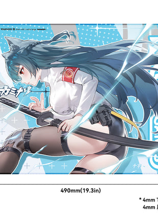 TALONGAMES マウスパッド ゲーミングマウスパッド eSports マウスパッド 490x420x4mm 330x260x4mm 布製 クロス 防水性 アニメ 滑り止め機能 ゴムベース エッジ周辺強化 Lサイズ Mサイズ 雷シリーズ KAMINARI カミナリ 【 日本正規代理店保証品 】