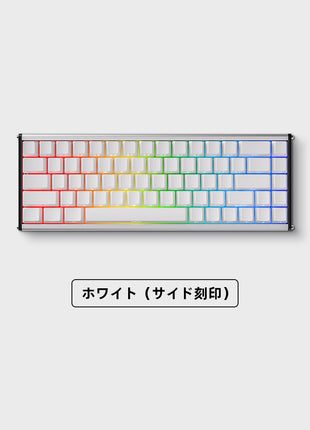 AJAZZ ALUX68 ゲーミングキーボード ラピッドトリガー ラピトリ マグネティックスイッチ 磁気スイッチ アルミニウム 超低遅延 ゲーミングキーボード ホットスワップ 磁気式 RGBバックライト 8Kポーリングレート