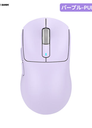 Attack Shark X3 ゲーミングマウス ワイヤレス 無線 超軽量 49グラム PAW3395 kailhチップ 2.4Ghz/USB-C/BlueTooth5.2 接続 バッテリー最大65時間持続 4色選択可能