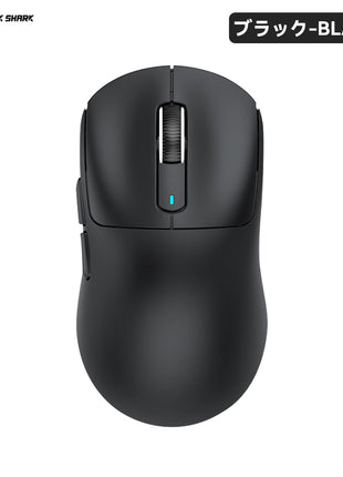 Attack Shark X3 ゲーミングマウス ワイヤレス 無線 超軽量 49グラム PAW3395 kailhチップ 2.4Ghz/USB-C/BlueTooth5.2 接続 バッテリー最大65時間持続 4色選択可能