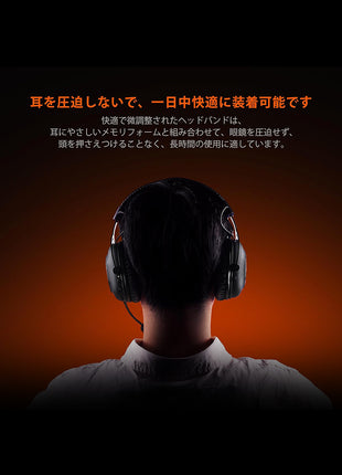 【送料無料】 BIGBIG WON ヘッドセット HALO PRO BBW-A200 ゲーミングヘッドセット イヤホン MOJHON ワイヤレス 2.4G/Bluetooth/3.5mm有線/Type-C接続 ノイキャン搭載 立体音響 低遅延 ブームマイク付き 国内正規品