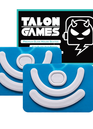 TALONGAMES マウスソール ラウンドエッジ ソール マウスフィート Logicool G703 / G603 / G403 用 交換用 ゲーミングマウス移動改善 2セット入り 高耐久 低摩擦 Super Smooth 交換用 【 日本正規代理店保証品 】(TA65)