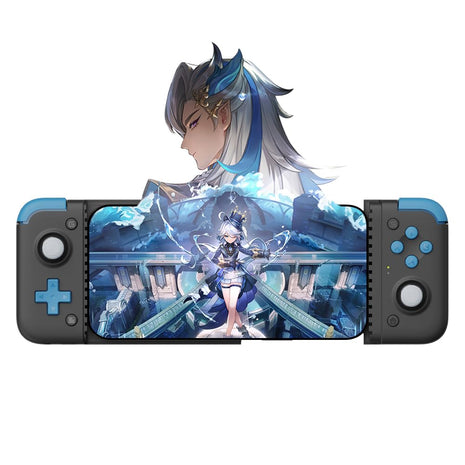 GAMESIR X2s Bluetooth スマホ コントローラー Android iPhone（全シリーズ適用） モバイルコントローラー pc ゲームパッド ホールジョイスティック デュアルトリガー付き Delta 原神 ゼンレスゾーンゼロ ゲームコントローラー 500mAhバッテリー 黒