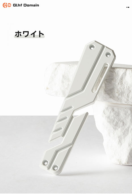 【ATK RS6 / RS6 Ultra 対応】RS6キーボード専用 サイドパネル カスタム プレート パーツ 軽量 取り付け簡単 ストラップ取付対応 DIYカスタマイズ FPSゲーミング向け アクセサリ装着可能