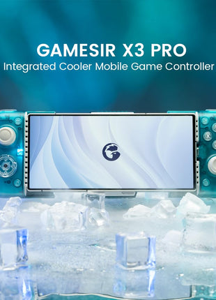 GameSir X3 Pro モバイル ゲ一ム コントロ一ラ一 RGB バックライト付き Android コントロ一ラ一 取り外し可能 磁気式 ABXY ボタンを備えた ゼロ遅延 モバイル コントロ一ラ一 D Pads ゲームパッド ギフト 送料無料