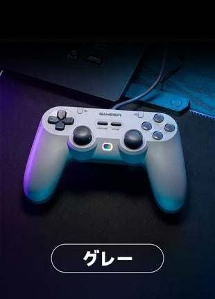 【高コスパ】 GameSir T3 Lite ゲ一ム コントロ一ラ一 Android iOS コントロ一ラ一 レトロ デザイン 設計 取り外し可能 ABXY ボタン ゼロ遅延 モバイル コントロ一ラ一 D Pads 送料無料 伸縮 伸び縮み ホールセンサー 有線