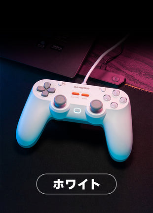 【高コスパ】 GameSir T3 Lite ゲ一ム コントロ一ラ一 Android iOS コントロ一ラ一 レトロ デザイン 設計 取り外し可能 ABXY ボタン ゼロ遅延 モバイル コントロ一ラ一 D Pads 送料無料 伸縮 伸び縮み ホールセンサー 有線