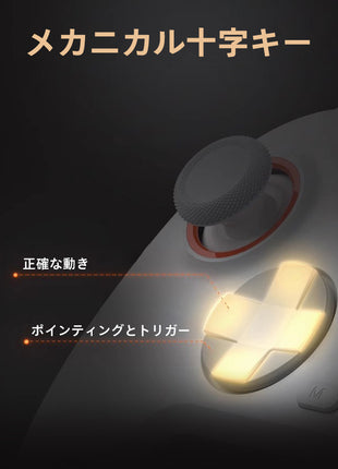【 2.4Gドングル付き 】GameSir Nova 2 Lite コントローラー ワイヤレス プロコン PCコントローラー Switch / PC / Steam / IOS / Android 全対応 ホール効果ジョイスティック ホール効果トリガー スリーモード接続 リニアトリガー 1000Hz 三色選択可能