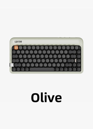 Lofree 1970s シリーズ メカニカルキーボード Mechanical Keyboard ロフリー レトロデザイン おしゃれ デスクワーク 打ち心地快適 LEDバックライト付き 仕事用 在宅勤務 快適 リニア 有線 無線 2.4G BLUETOOTH 対応