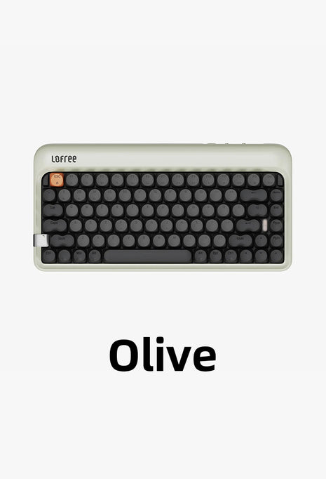 Lofree 1970s シリーズ メカニカルキーボード Mechanical Keyboard ロフリー レトロデザイン おしゃれ デスクワーク 打ち心地快適 LEDバックライト付き 仕事用 在宅勤務 快適 リニア 有線 無線 2.4G BLUETOOTH 対応