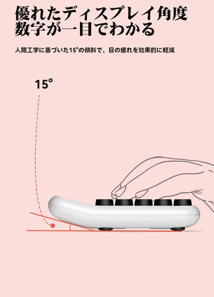 Lofree ロフリー 電卓 関数電卓 計算機 卓上 小型 学生用 ビジネス 事務用 会計用 簿記 税計算 多機能 10桁 電池 バッテリー 静音キー 見やすい 持ち運び便利 軽量 薄型 耐久性 家計用