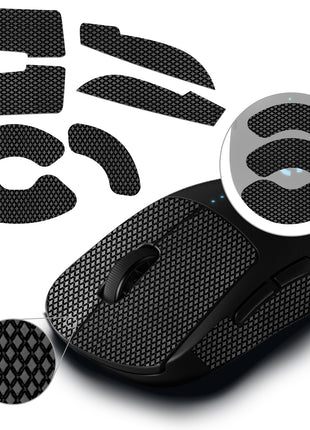 【送料無料】TALONGAMES マウスグリップ テープ Mouse Grip Tape Logicool G PRO Wireless 無線用 極薄 0.5mm 優れる吸水性 アンチスリップ テープ ゲーミングマウス用 滑り止めグリップテープ カット済 (TF12)