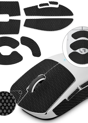 【送料無料】TALONGAMES マウスグリップ テープ Mouse Grip Tape Logicool G PRO X Superlight Wireless 2代 無線用 極薄 0.5mm 優れる吸水性 アンチスリップ テープ ゲーミングマウス用 滑り止めグリップテープ カット済