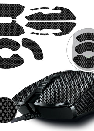 【送料無料】TALONGAMES マウスグリップ テープ Mouse Grip Tape Razer Viper / Viper Ultimate / Viper 8KHz 用 極薄 0.5mm 優れる吸水性 アンチスリップ テープ ゲーミングマウス用 滑り止めグリップテープ カット済【 日本正規代理店保証品 】 (TF17)