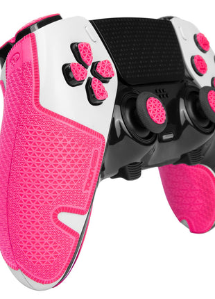 TALONGAMES PS5 コントローラーグリップ Ultraバージョン アンチスリップテープ PlayStation 5 DualSense Edge グリップ力強化 吸汗力 アクションボタン図形提示 [ グリップ部分 + 十字キーパッド + ボタン + トリガー] ブラック【日本正規代理店保証品】