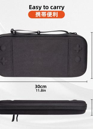 TALONGAMES Switch2 用 NS2 収納ケース カバー 収納バッグ 保護ケース 大容量 スイッチ2用 アクセサリー 軽量化 収納ボックス 防水 防塵 耐衝撃（ブラック）