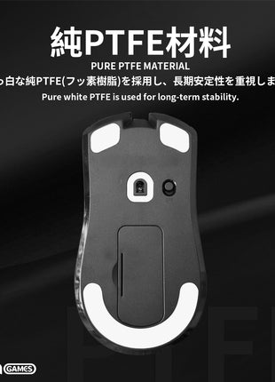TALONGAMES マウスソール ラウンドエッジ ソール マウスフィート Razer Viper V3 Hyperspeed 用 交換用 ゲーミングマウス移動改善 2セット入り 高耐久 低摩擦 Super Smooth 交換用 【 日本正規代理店保証品 】(TA66)