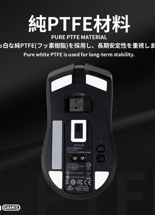 TALONGAMES マウスソール ラウンドエッジ ソール マウスフィート Razer Viper Ultimate 用 交換用 ゲーミングマウス移動改善 2セット入り 高耐久 低摩擦 Super Smooth 交換用 【 日本正規代理店保証品 】(TA63)