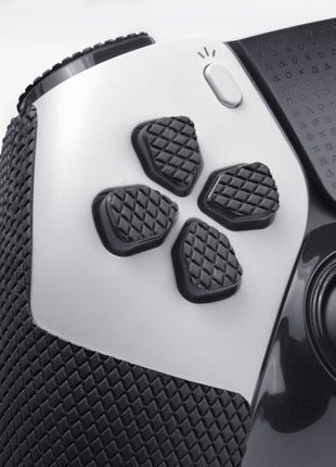 TALONGAMES PS5 コントローラーグリップ テープ   PlayStaion 5 DualSense Edge用 アンチスリップテープ  滑り止め グリップシール  [ グリップ部分 + 十字キーパッド + ボタン+トリガー ] (PS5 DualSense Edge 用, Classic version - Black)(TC28)