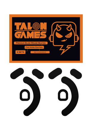 【 コントロール重視タイプ 】 TALONGAMES コントロール バージョン マウスソール Razer Deathadder V3 Pro 用 交換用 2セット入り 高耐久 低摩擦 Super Smooth 交換用 【 日本正規代理店保証品 】