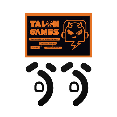 【 コントロール重視タイプ 】 TALONGAMES コントロール バージョン マウスソール Razer Deathadder V3 Pro 用 交換用 2セット入り 高耐久 低摩擦 Super Smooth 交換用 【 日本正規代理店保証品 】