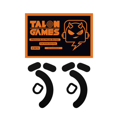 【 コントロール重視タイプ 】 TALONGAMES コントロール バージョン マウスソール Razer Viper V2 Pro用 交換用 2セット入り 高耐久 低摩擦 Super Smooth 交換用 【 日本正規代理店保証品 】