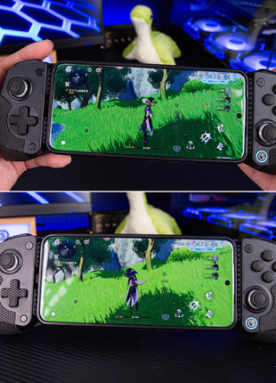 【 グリップ力強化 & 吸汗力強 】 TALONGAMES GameSir X5 Lite 用 コントローラー グリップテープ クラシックバージョン アンチスリップテープ 滑り止め グリップシール スキンキット カット済 1セット入り (ブラック)【 日本正規代理店保証品 】