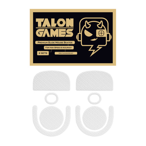 TALONGAMES マウスソール 3Dシリーズ Logicool G Pro X Superlight 2 Wireless 用 でこぼこ スーパースムーズ マウスフィート ゲーミング マウス 交換用 プレミアム グライド マウススケート 超低摩擦 高耐久 【日本正規代理店保証品】(TA78)