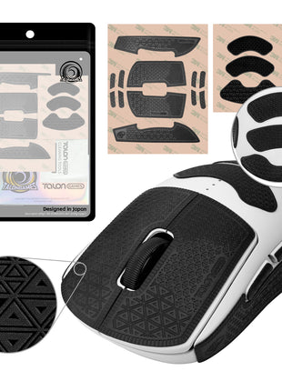 【送料無料】TALONGAMES マウスグリップ テープ Ultraバージョン Logicool G Pro 2 Lightspeed 用 ゲーミングマウス 用 極薄 0.5mm 優れる吸水性 アンチスリップ テープ ゲーミングマウス用 滑り止めグリップテープ カット済【日本正規代理店保証品】
