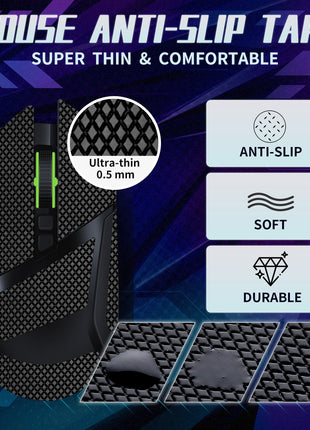 【送料無料】TALONGAMES マウスグリップ テープ Mouse Grip Tape Razer Basilisk V2 / Ultimate / X Hyper Speed 用 極薄 0.5mm 優れる吸水性 アンチスリップ テープ ゲーミングマウス用 滑り止めグリップテープ カット済【 日本正規代理店保証品 】 (TF26)