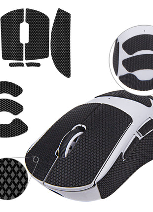【送料無料】TALONGAMES マウスグリップ テープ Logicool G PRO X Superlight 2 DEX Wireless 無線 用 極薄 0.5mm 優れる吸水性 アンチスリップ テープ ゲーミングマウス用 滑り止めグリップテープ カット済【日本正規代理店保証品】(TF64)