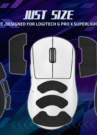 【送料無料】TALONGAMES マウスグリップ テープ Logicool G PRO X Superlight 2 DEX Wireless 無線 用 極薄 0.5mm 優れる吸水性 アンチスリップ テープ ゲーミングマウス用 滑り止めグリップテープ カット済【日本正規代理店保証品】(TF64)
