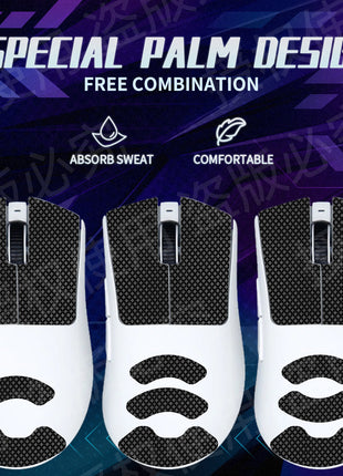 【送料無料】TALONGAMES マウスグリップ テープ Mouse Grip Tape Razer Deathadder V3 Pro 用 極薄 0.5mm 優れる吸水性 アンチスリップ テープ ゲーミングマウス用 滑り止めグリップテープ カット済【 日本正規代理店保証品 】 (TF28)