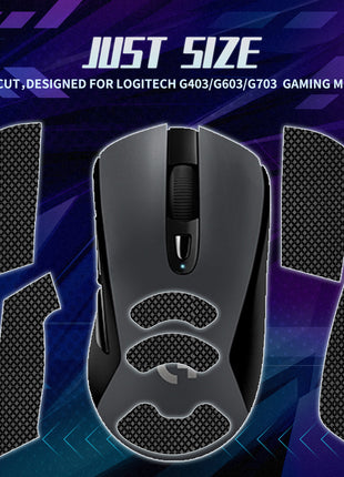 【送料無料】TALONGAMES マウスグリップ テープ Mouse Grip Tape Logicool G403 / G603 / G703用 極薄 0.5mm 優れる吸水性 アンチスリップ テープ ゲーミングマウス用 滑り止めグリップテープ カット済【 日本正規代理店保証品 】 (TF14)